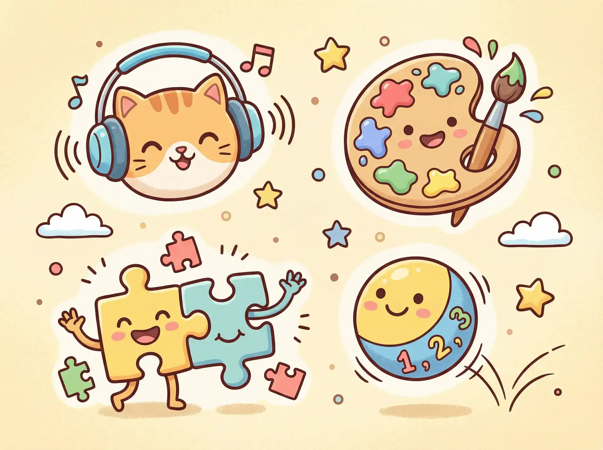 小朋友的手工作品 - 酷色影视 益智创作